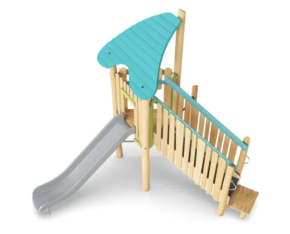 Sistema Modular Inclusivo Tobogán Árbol