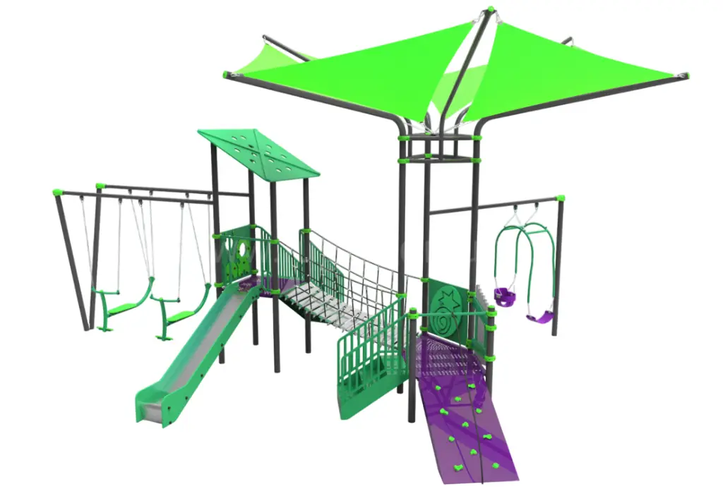 Juego Multiestaciones Con Toldo