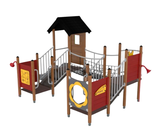 Juego Modular Temático Cabaña 