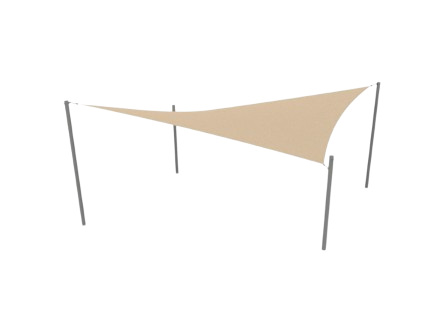 Toldo vela 10 x 10 mts. 