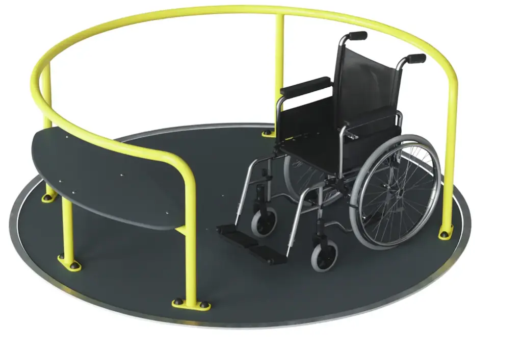 Carrusel Inclusivo para Sillas de Rueda