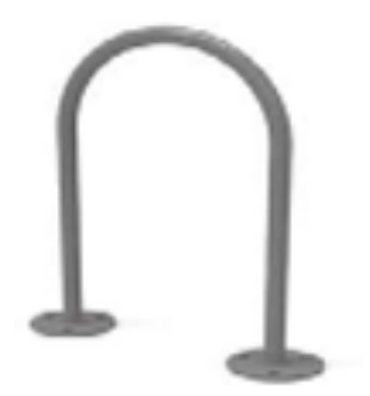 [MMbc50] Bicicletero Individual Curvo                                         