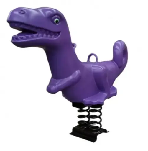 [JCres024] Juego Infantil Resorte Doble Dinosuario