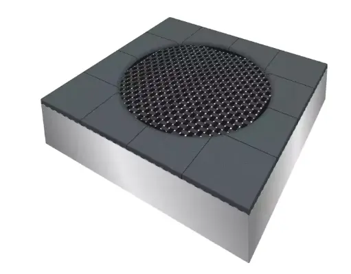 [JICtrem150] Trampolín Circular Con Caja Para Empotrar