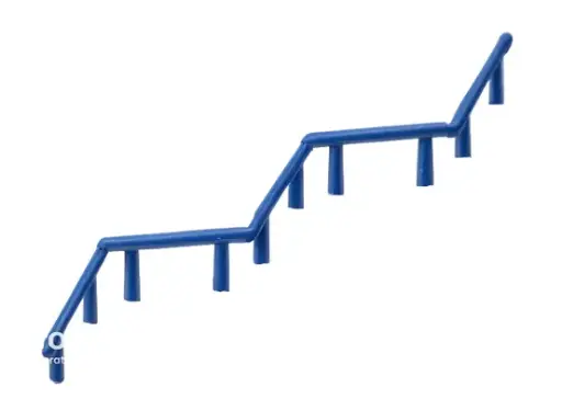 [CALbe300] Barra de Equilibrio en Zig-Zag