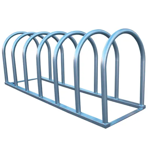 [MM0024] Bicicletero Curvo 6 estaciones