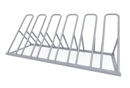 [MM00255]  Bicicletero Rectángular 6 Espacios 