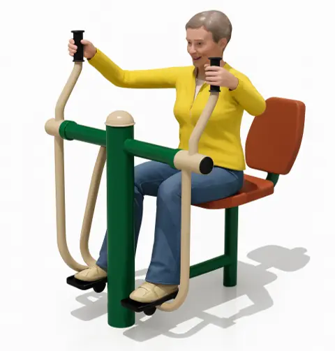 [MEAMelip02] Elíptica Para Adulto Mayor  