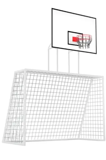 [MMart02] Arco de fútbol y Aro de básquetbol Combinados