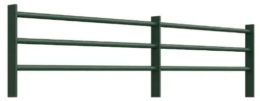 [MMbar06] Reja Metálica de Jardín