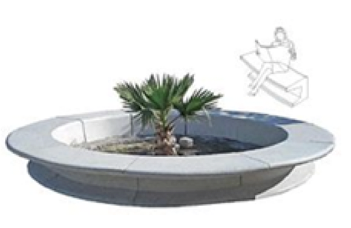 [HORJAR02] Jardinera Asiento (10 módulos)